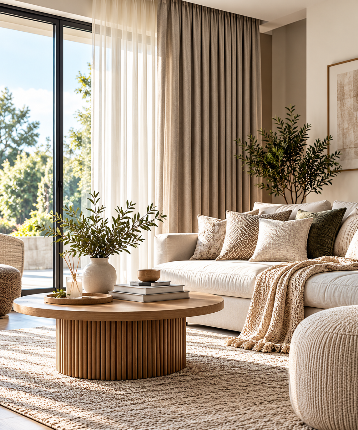 Curtains, fabrics and soft furnishings